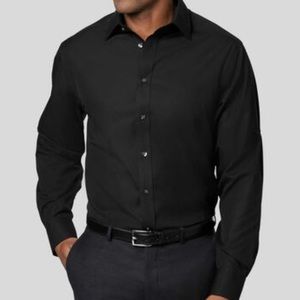 Charles Tyrwhitt cotton button front shirt